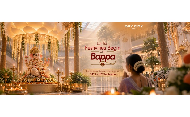 Ganesh Chaturthi at Sky City Mall