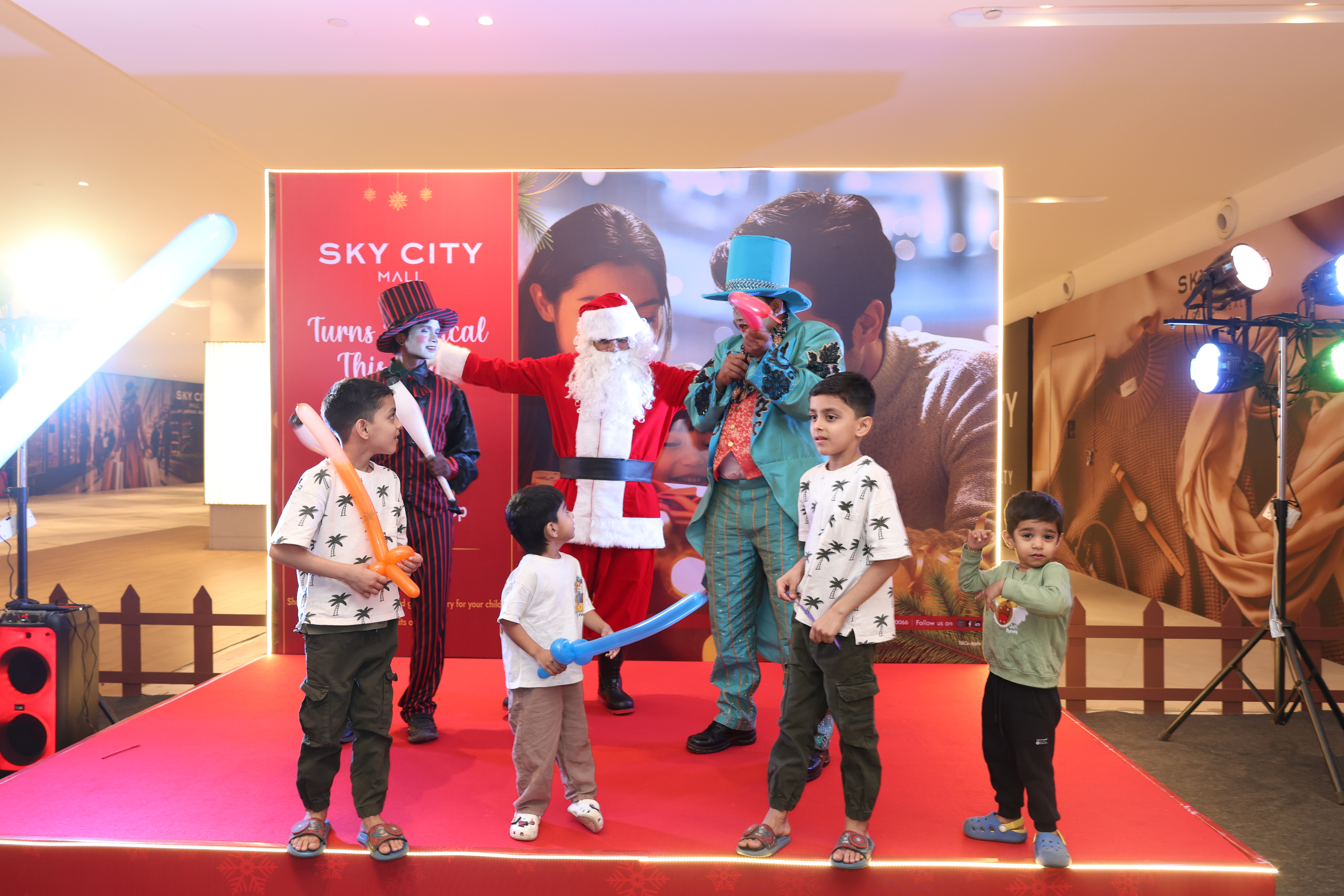 Christmas Celebration at Sky City Mall