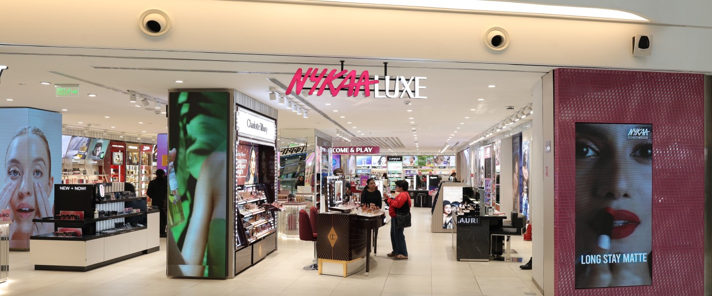 Nykaa Luxe Store at Sky City Mall