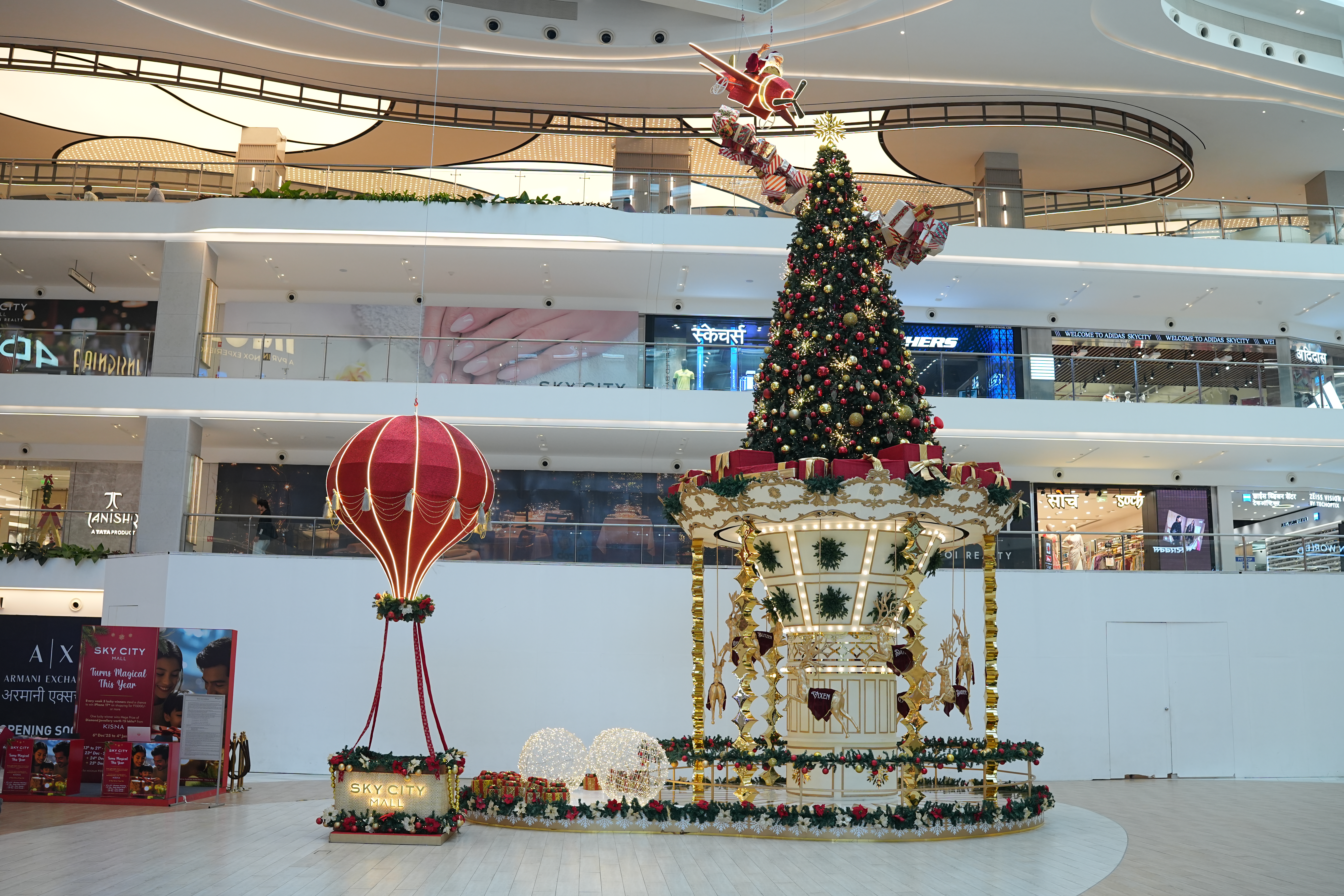 Christmas at Sky City Mall